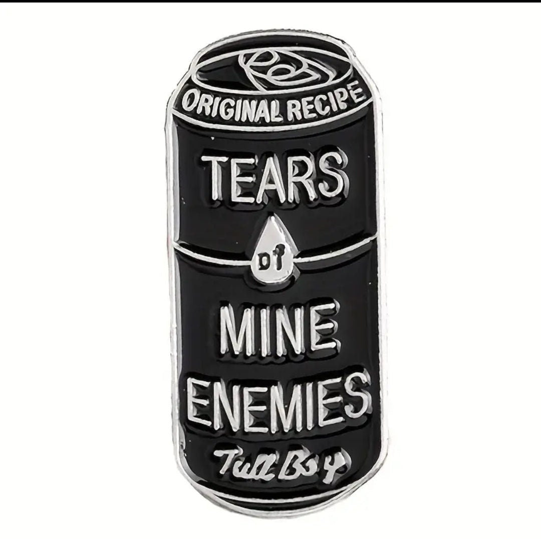 Tears Of Mine Enemies Enamel Pin