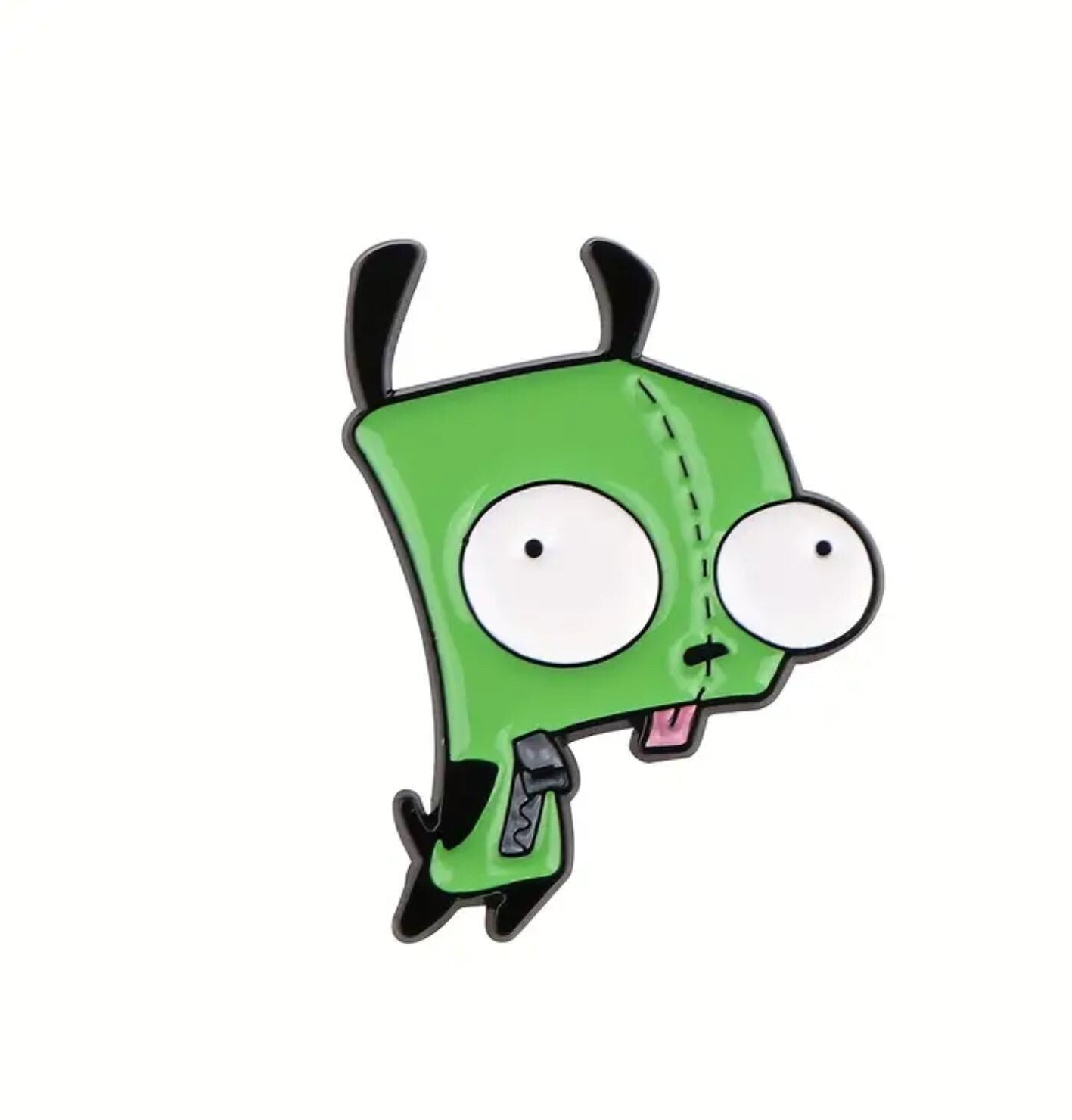 Invader Alien Cartoon Enamel Pin