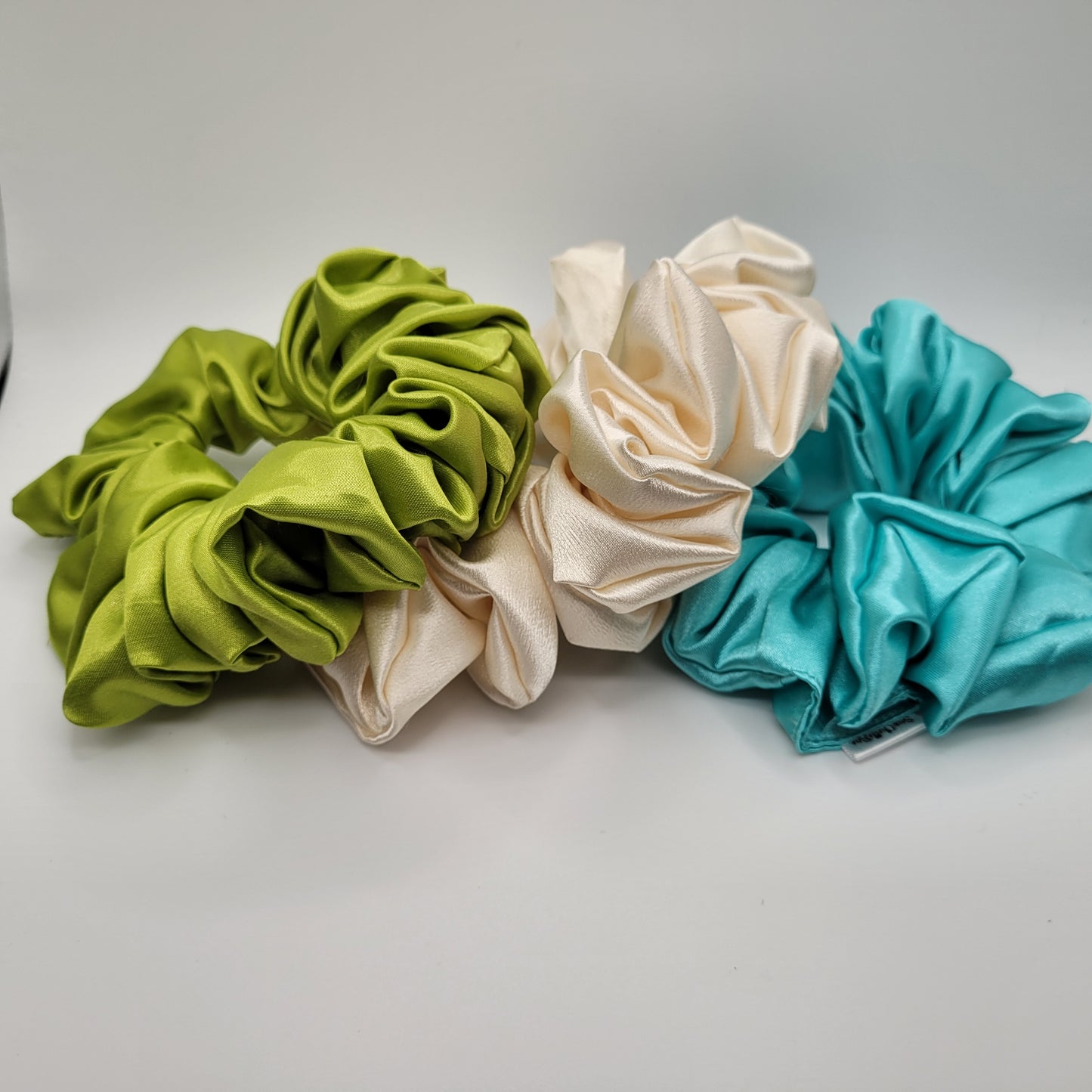 Satin scrunchies