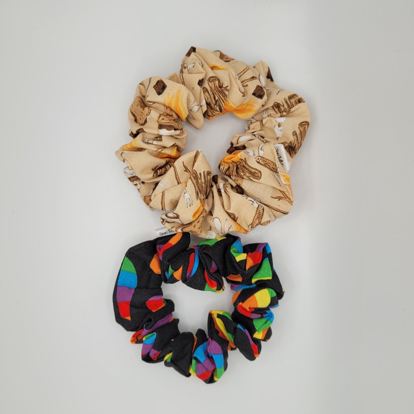 Satin scrunchies