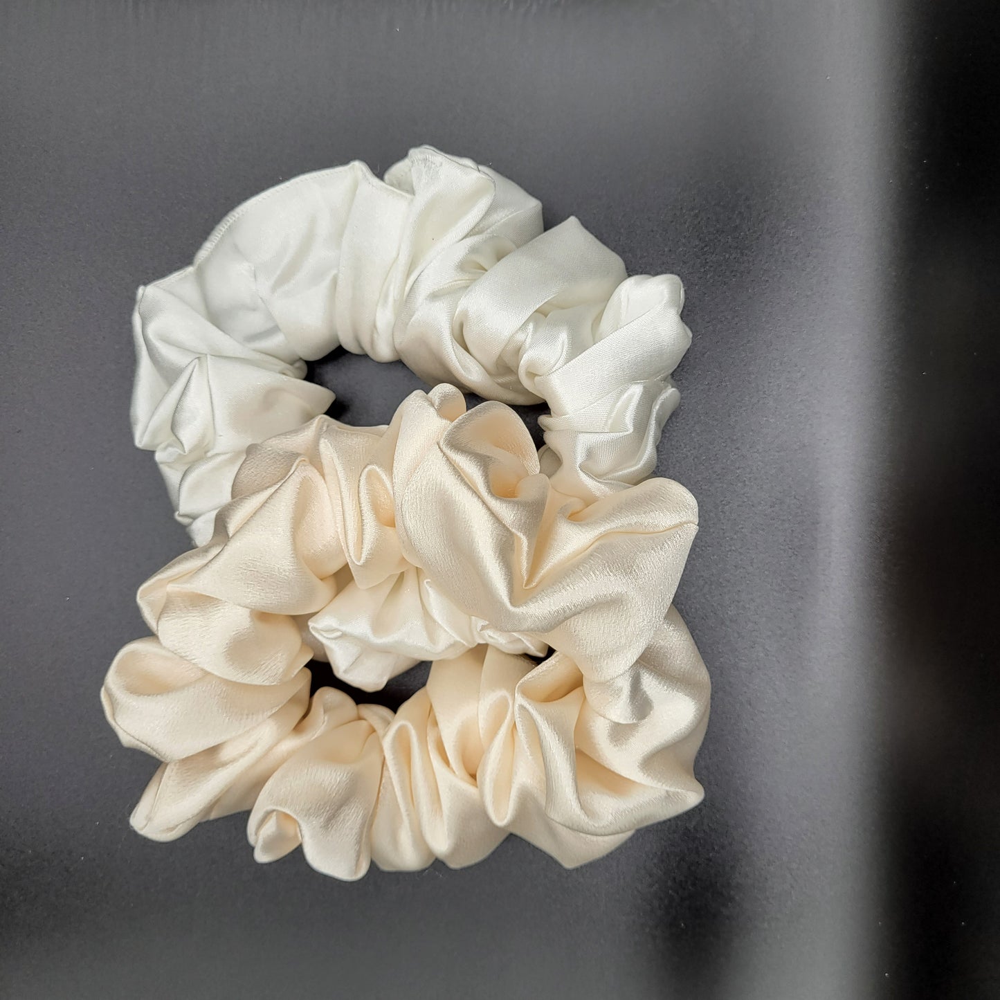 Satin scrunchies